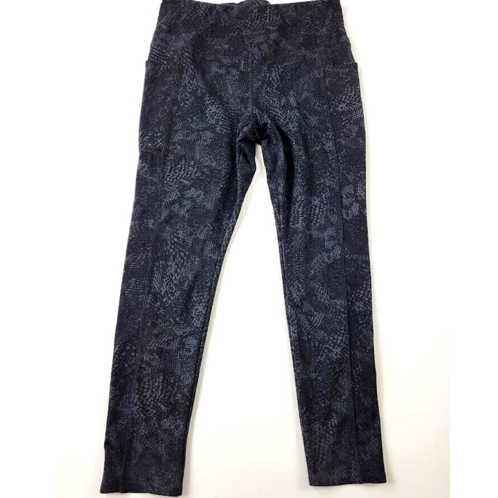 NWT Danskin Women's High Rise Bonded Leggings Snake Swirl Size S $50 1HL154